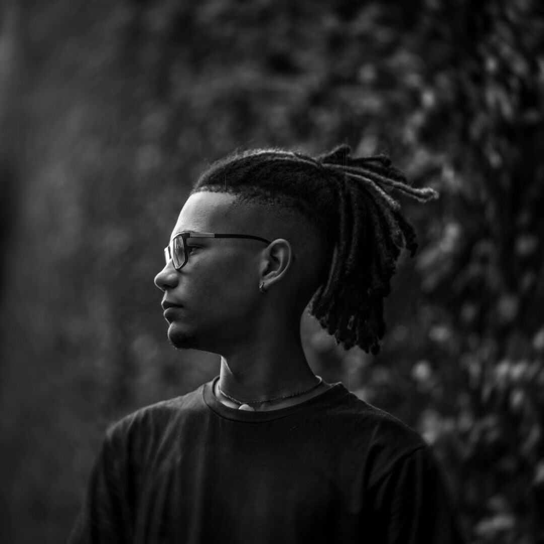 Portrait of a young Brazilian man video producer