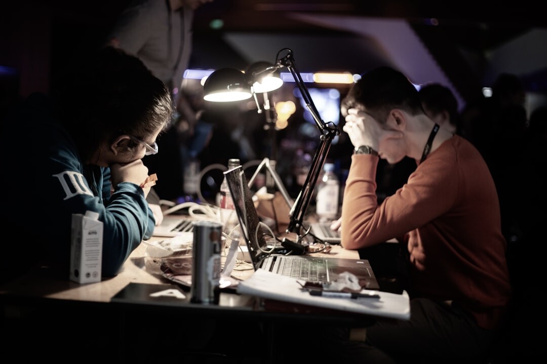Team of journalists planning editorial content around a table